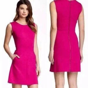 Diane Von Furstenberg Carpreena Mini Dress Pink 6 EUC